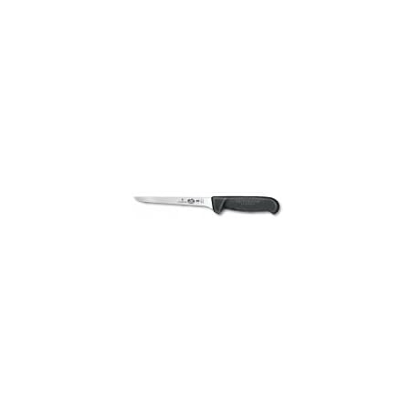 Swiss Army Brands 47513 Kitchen Fibrox Pro Boning 6In Strt, Narrow, Flexible Blade, 0.5In Width At Handle Blk VIC-5.6413.15-X6